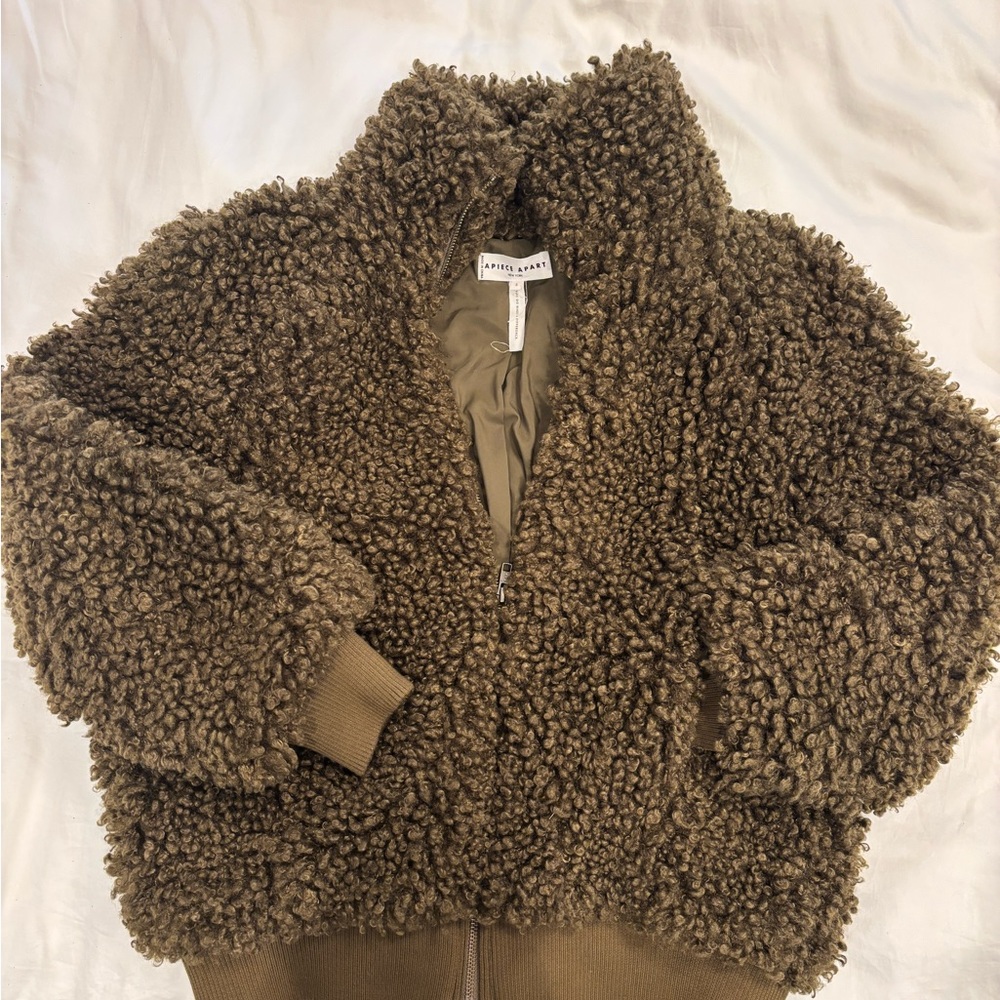 A Piece Apart Faux Fur Jacket